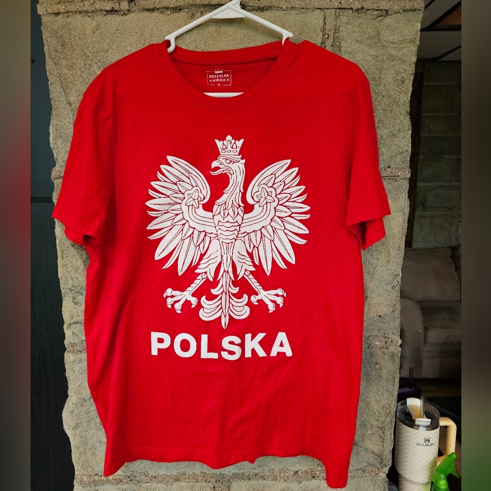 Polska Graphic Red Tee